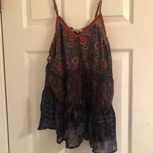 Floral Flowy Tank Top